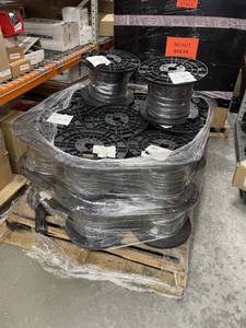 lot 45 image: HUGE LOT of NEW Liberty 1000 Category 5 Cat5E 24AWG 4-Pair Unshielded Cable Spools  Reels