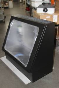 lot 137 image: Screen Solutions International Large Hushbox Hush Box Video Projector Enclosure for Sound Dampening - MSRP $9,000