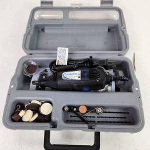 Dremel Multipro Model 285 In Case With Many Extras Excellent Condition Tested Works