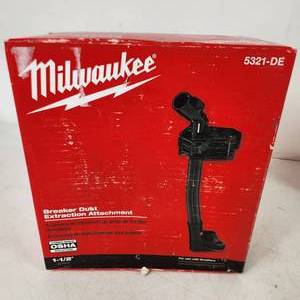 Milwaukee Breaker Dust Extraction Attachment 5321-DE NewOpen Box