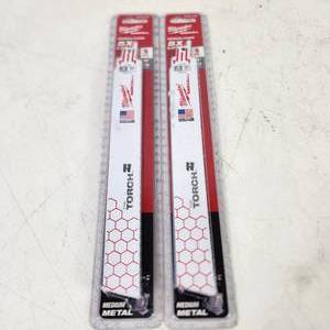 Lot Of Two New Milwaukee Sawzall Blades 5 Packs 48-00-5788