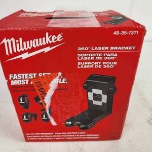 New Milwaukee 360 Degree Laser Bracket 48-35-1311 Fastest Set-up
