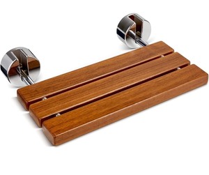 lot 34 image: Oasisspace Teak Wood Shower Bench