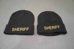 lot 91 image: 2 Sheriffs Beanies