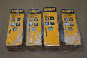 lot 121 image: 4 DeWalt 18 GA Brad Nails