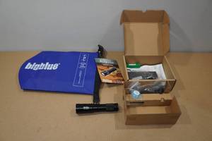 lot 135 image: BigBlue 1300 Lumen Narrow Beam LED Dive Light