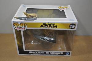 lot 182 image: Funko POP Hawkman in Cruiser Vinyl Figure
