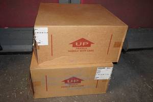 lot 249 image: 2 Airguard Furnace Filters 24x24x12