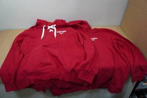 lot 259 image: 2 Jack Links 4XL Sweatshirts