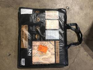 MSI Machine Washable Area Rug   Customer Returns See Pictures