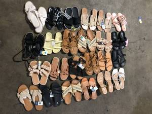Lot of Assorted Shoes Various Models Sizes and Conditions  Customer Returns See Pictures