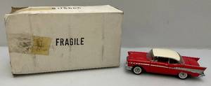 Franklin Mint Die Cast  (1957 Chevy Bel-Air) Precision Model In Original Box