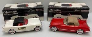 Vintage Jim Beam Collectible 1953 Series Corvettes In Original Boxes (EMPTY)