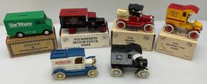 Misc. Vintage Miniature Die Cast Vehicle Banks (NIB)