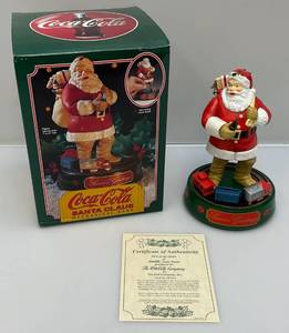 Coca-Cola Mechanical Santa Claus Bank (NIB)