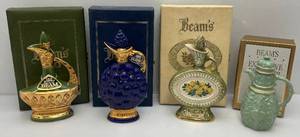 Misc. Jim Beam Collectible Executive Decanters In Original Boxes (EMPTY)