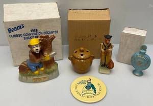Misc. Vintage Jim Beam Convention Club Collectibles