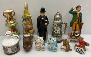 Misc. Jim Beam Collectible Decanters (EMPTY)