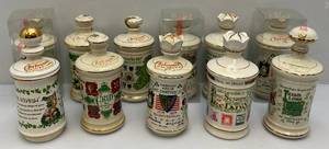 Misc. Vintage Collectible Old Fitzgerald Irish Themed Decanters & More (EMPTY)