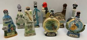 Misc. Jim Beam Collectible Decanters & More  (EMPTY)