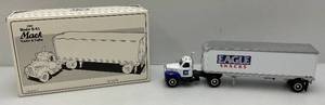 First Gear Eagle Snacks 134 Scale Die Cast Tractor Trailer In Original Box (NOS)
