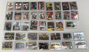 Misc. NASCAR Trading Cards In Protective Sleeves