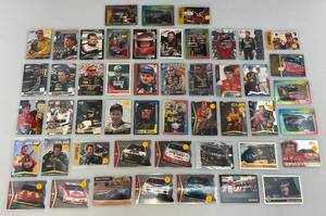 Misc. NASCAR Trading Cards In Protective Sleeves