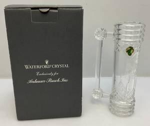 Anheuser Busch Waterford Crystal Budwieser Beer Stein (NIB)