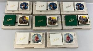 Pemberton & Oakes Miniature (Zolan) Plates In Original Boxes