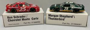 Misc. NASCAR Ken Schrader Morgan Sheperd 124 Scale Die Cast Miniature Collectibles (NOS)