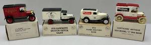 Misc. Vintage Die Cast Collectible Miniature Vehicle Banks (In Original Boxes)