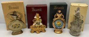 Misc. Jim Beam Collectible Executive Decanters In Original Boxes (EMPTY)