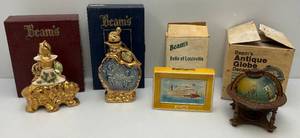 Misc. Jim Beam Collectible Executive Decanters & More In Original Boxes (EMPTY)