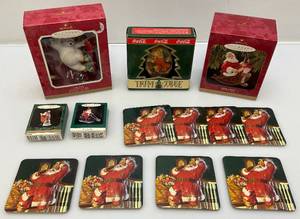 Vintage Hallmark Coca- Cola Ornaments & More (NIB)