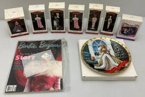Vintage Hallmark Collectors Series Barbie Ornaments (NIB) & More