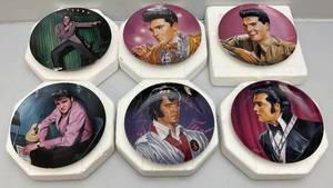 Vintage Bradford Exchange ELVIS Collectors Plates In Original Styrofoam Packing Never Displayed