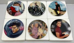 Vintage Bradford Exchange ELVIS Collectors Plates In Original Styrofoam Packing Never Displayed