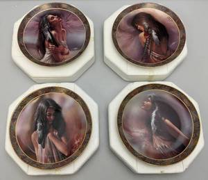 Bradford Exchange Collectible (Lee Bogle)  Native Beauty 8 Plates In Original Packing Never Displayed