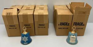 1980s Jim Beam Collectible Bells (NIB)