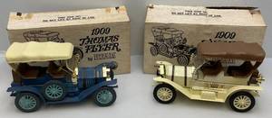 Vintage Jim Beam Thomas Flyers Car Decanters (EMPTY)