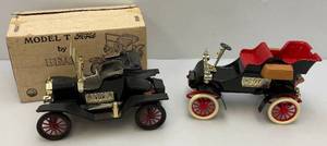 Vintage Jim Beam Model A & Model T Car Decanters (EMPTY)