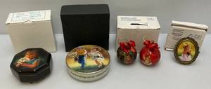 Vintage ZOLAN Collectible Music Box, Trinket Box & More (NOS)