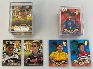 Misc. NASCAR Trading Cards In Protective Cases