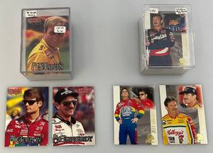 Misc. NASCAR Trading Cards In Protective Cases