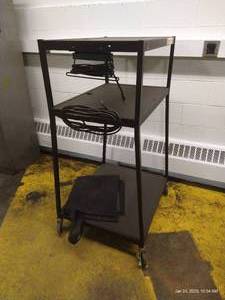 Rolling Bretford Projector Cart