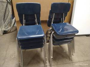 (8) Nice Virco Chairs