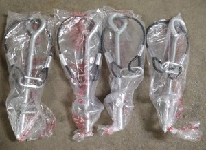 (4) Soccer Goal Anchors - New