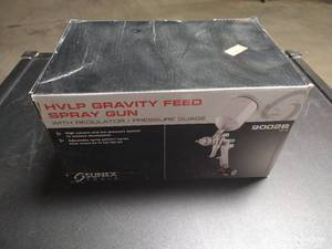 Sunex HVLP Gravity Feed Spray Gun - Brand New