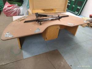 Large Semi-Circle Table