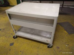 Rolling Metal Rolling TableCart